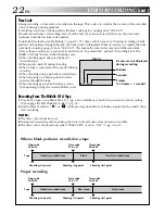 Предварительный просмотр 22 страницы JVC DVP3U - MiniDV Digital Camcorder Instructions Manual