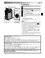 Предварительный просмотр 23 страницы JVC DVP3U - MiniDV Digital Camcorder Instructions Manual