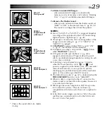 Предварительный просмотр 29 страницы JVC DVP3U - MiniDV Digital Camcorder Instructions Manual