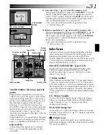 Предварительный просмотр 31 страницы JVC DVP3U - MiniDV Digital Camcorder Instructions Manual