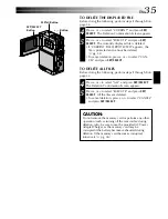 Предварительный просмотр 35 страницы JVC DVP3U - MiniDV Digital Camcorder Instructions Manual