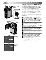 Предварительный просмотр 36 страницы JVC DVP3U - MiniDV Digital Camcorder Instructions Manual