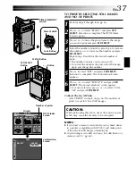 Предварительный просмотр 37 страницы JVC DVP3U - MiniDV Digital Camcorder Instructions Manual