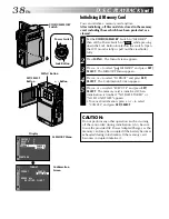 Предварительный просмотр 38 страницы JVC DVP3U - MiniDV Digital Camcorder Instructions Manual