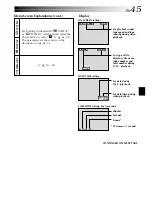 Предварительный просмотр 45 страницы JVC DVP3U - MiniDV Digital Camcorder Instructions Manual