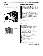 Предварительный просмотр 48 страницы JVC DVP3U - MiniDV Digital Camcorder Instructions Manual