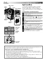 Предварительный просмотр 56 страницы JVC DVP3U - MiniDV Digital Camcorder Instructions Manual