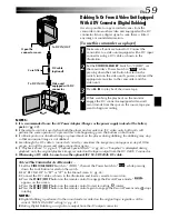 Предварительный просмотр 59 страницы JVC DVP3U - MiniDV Digital Camcorder Instructions Manual