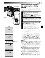 Предварительный просмотр 61 страницы JVC DVP3U - MiniDV Digital Camcorder Instructions Manual