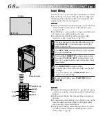 Предварительный просмотр 68 страницы JVC DVP3U - MiniDV Digital Camcorder Instructions Manual