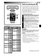 Предварительный просмотр 69 страницы JVC DVP3U - MiniDV Digital Camcorder Instructions Manual