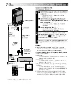 Предварительный просмотр 70 страницы JVC DVP3U - MiniDV Digital Camcorder Instructions Manual