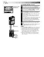 Предварительный просмотр 72 страницы JVC DVP3U - MiniDV Digital Camcorder Instructions Manual