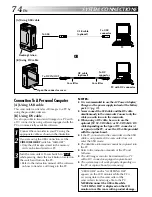 Предварительный просмотр 74 страницы JVC DVP3U - MiniDV Digital Camcorder Instructions Manual