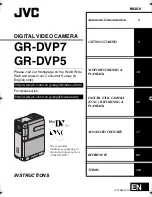 Предварительный просмотр 1 страницы JVC DVP7U - Digital Camcorder w/ 1.02 Megapixel CCD Instructions Manual