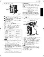 Предварительный просмотр 11 страницы JVC DVP7U - Digital Camcorder w/ 1.02 Megapixel CCD Instructions Manual