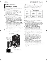 Предварительный просмотр 16 страницы JVC DVP7U - Digital Camcorder w/ 1.02 Megapixel CCD Instructions Manual