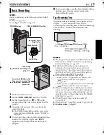 Предварительный просмотр 19 страницы JVC DVP7U - Digital Camcorder w/ 1.02 Megapixel CCD Instructions Manual