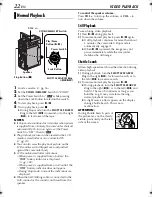 Предварительный просмотр 22 страницы JVC DVP7U - Digital Camcorder w/ 1.02 Megapixel CCD Instructions Manual