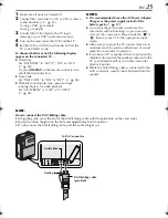 Предварительный просмотр 25 страницы JVC DVP7U - Digital Camcorder w/ 1.02 Megapixel CCD Instructions Manual