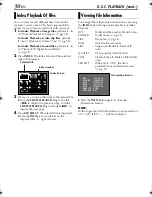 Предварительный просмотр 30 страницы JVC DVP7U - Digital Camcorder w/ 1.02 Megapixel CCD Instructions Manual