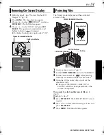 Предварительный просмотр 31 страницы JVC DVP7U - Digital Camcorder w/ 1.02 Megapixel CCD Instructions Manual