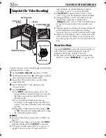 Предварительный просмотр 52 страницы JVC DVP7U - Digital Camcorder w/ 1.02 Megapixel CCD Instructions Manual