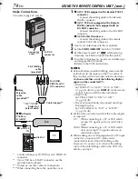 Предварительный просмотр 74 страницы JVC DVP7U - Digital Camcorder w/ 1.02 Megapixel CCD Instructions Manual