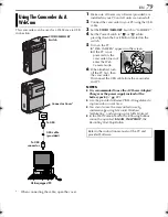 Предварительный просмотр 79 страницы JVC DVP7U - Digital Camcorder w/ 1.02 Megapixel CCD Instructions Manual