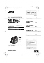 Предварительный просмотр 1 страницы JVC DX97US - GRDX97 MiniDV Digital Camcorder Instructions Manual