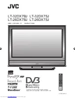 Предварительный просмотр 1 страницы JVC DynaPix LT-26DX7BJ Instructions Manual