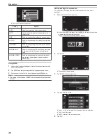 Предварительный просмотр 36 страницы JVC Enverio GZ-E205 Detailed User Manual