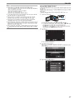 Предварительный просмотр 47 страницы JVC Enverio GZ-E205 Detailed User Manual