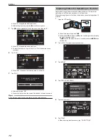 Предварительный просмотр 72 страницы JVC Enverio GZ-E205 Detailed User Manual