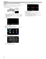 Предварительный просмотр 62 страницы JVC Enviro GZ-EX355 User Manual