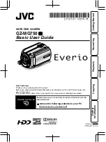 JVC Everio 1109MNH-SW-VMUC User Manual preview