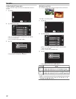 Preview for 42 page of JVC EVERIO GS-TD1BEK Detailed User Manual