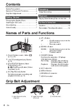 Предварительный просмотр 4 страницы JVC Everio GZ-E110 Basic User'S Manual