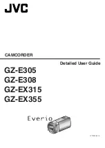 JVC Everio GZ-E305 User Manual preview