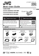 Предварительный просмотр 1 страницы JVC Everio GZ-E305AEK Basic User'S Manual