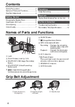 Предварительный просмотр 4 страницы JVC Everio GZ-E305AEK Basic User'S Manual