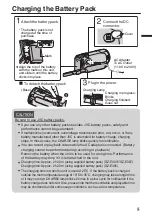 Предварительный просмотр 5 страницы JVC Everio GZ-E305AEK Basic User'S Manual