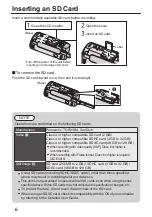 Предварительный просмотр 6 страницы JVC Everio GZ-E305AEK Basic User'S Manual