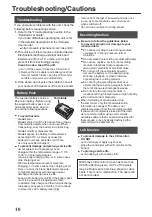 Предварительный просмотр 10 страницы JVC Everio GZ-E305AEK Basic User'S Manual