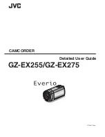 JVC Everio GZ-EX255 Detailed User Manual preview