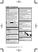 Preview for 2 page of JVC Everio GZ-HD500SEK Basic User'S Manual