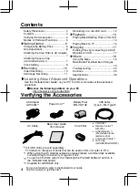 Preview for 4 page of JVC Everio GZ-HD500SEK Basic User'S Manual