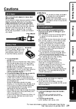 Предварительный просмотр 29 страницы JVC Everio GZ-HD500U Basic User'S Manual