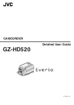 JVC Everio GZ-HD520 User Manual preview