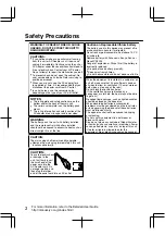 Предварительный просмотр 2 страницы JVC Everio GZ-HD520AS Basic User'S Manual